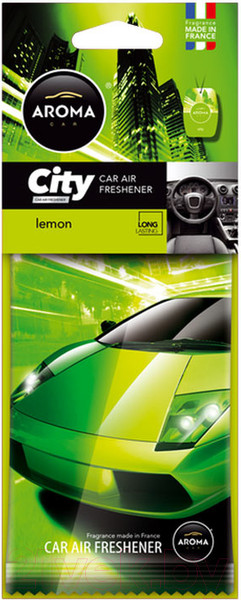 Изображение товара Ароматизатор автомобильный Aroma Car City Card Lemon (5г)