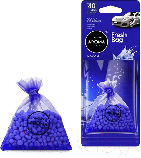 Изображение товара Ароматизатор автомобильный Aroma Car Fresh Bag New Car (12г)