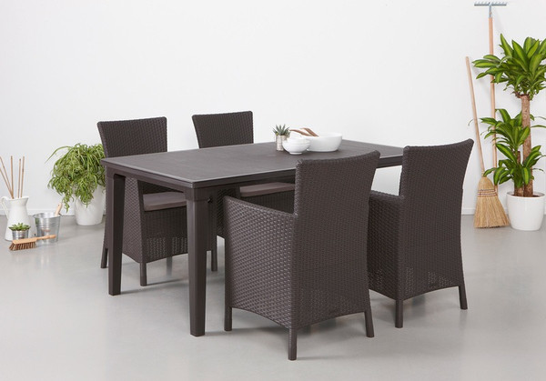 Изображение товара Кресло садовое Keter Iowa DC / 212277 (коричневый)