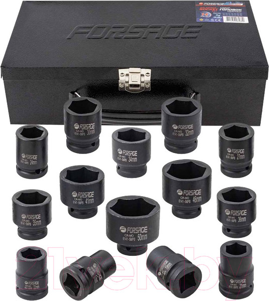 Изображение товара Набор головок слесарных Forsage F-6141-5MPB(4570)