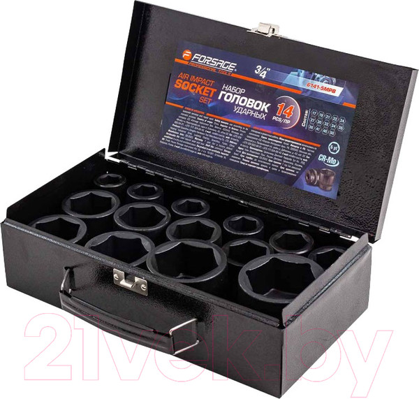 Изображение товара Набор головок слесарных Forsage F-6141-5MPB(4570)