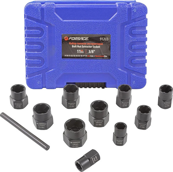 Изображение товара Набор головок слесарных Forsage F-912U3 (51105)