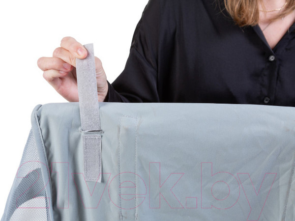 Изображение товара Кровать-манеж Beaba Lit Parapluie 3 в 1 Mineral Gris 946001