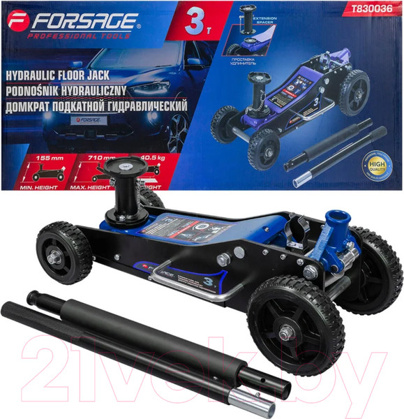 Изображение товара Подкатной домкрат Forsage F-T830036