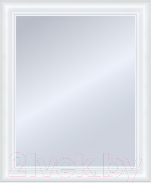 Изображение товара Зеркало Декарт Настенное в раме 8Л2722 (белый)