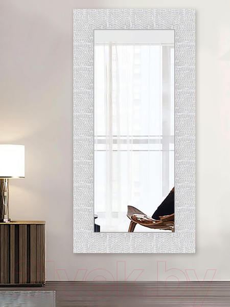 Изображение товара Зеркало Декарт Настенное в раме 8Л3645 (слоновая кость)