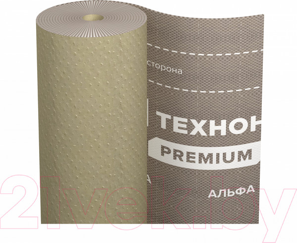 Изображение товара Пароизоляционная пленка Технониколь Альфа Барьер 2.0 / 644440 (рулон)