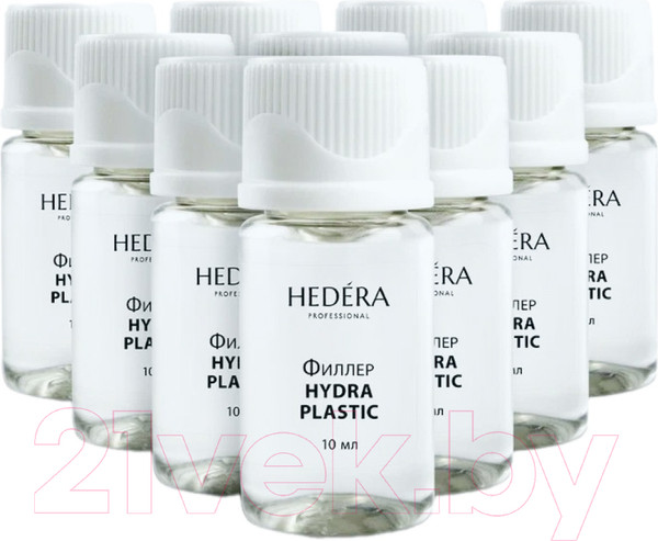 Изображение товара Филлер для волос Hedera Professional Для восстановления поврежденных, пористых, сухих волос (10x10мл)