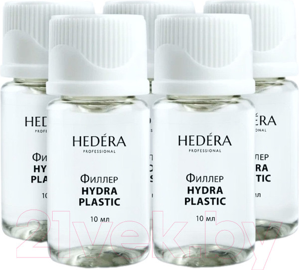 Изображение товара Филлер для волос Hedera Professional Для восстановления поврежденных, пористых, сухих волос (10x10мл)