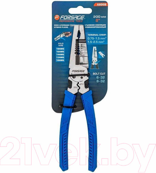 Изображение товара Инструмент для зачистки кабеля Forsage F-6806B 