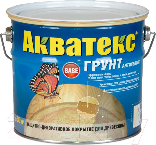 Изображение товара Антисептик для древесины Акватекс Грунт (2.7л)