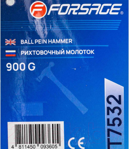 Изображение товара Молоток Forsage Рихтовочный F-T7532