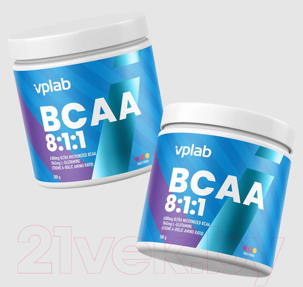 Изображение товара Аминокислоты BCAA Vplab 8:1:1 (300г, манго)