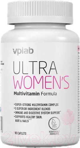 Изображение товара Мультивитаминный комплекс Vplab Ultra Women's (90 капсул)