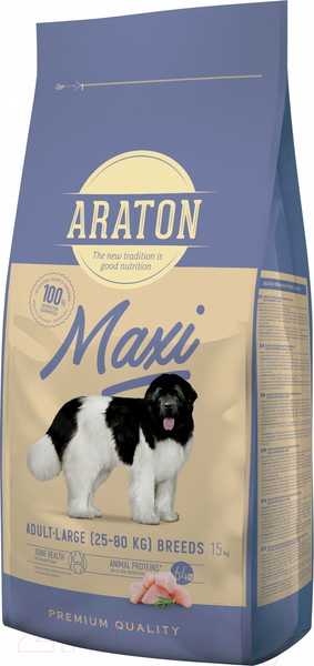 Изображение товара Сухой корм для собак Araton Adult Maxi Премиум для крупных пород / ART47465 (15кг)