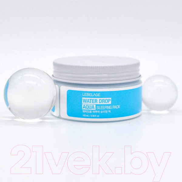 Изображение товара Маска для лица кремовая Lebelage Увлажняющая ночная Water Drop Aqua Sleeping Pack (100мл)