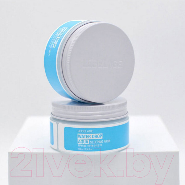 Изображение товара Маска для лица кремовая Lebelage Увлажняющая ночная Water Drop Aqua Sleeping Pack (100мл)