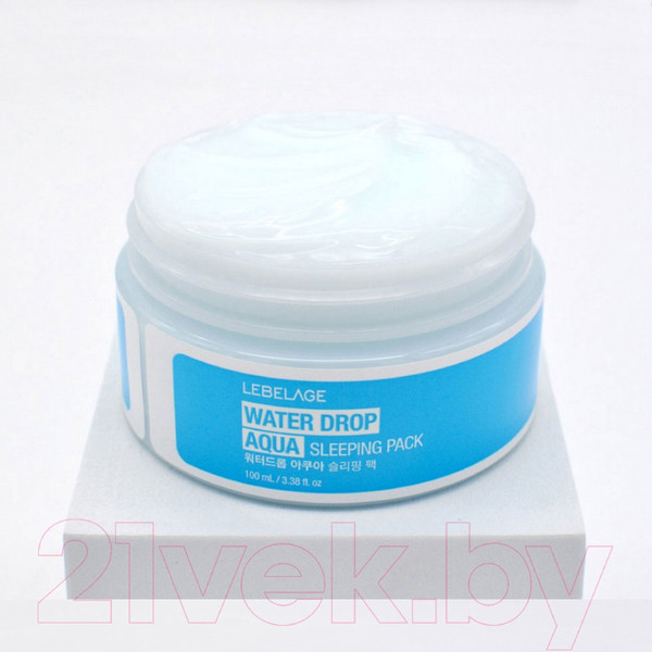 Изображение товара Маска для лица кремовая Lebelage Увлажняющая ночная Water Drop Aqua Sleeping Pack (100мл)