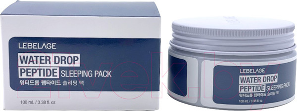 Изображение товара Маска для лица кремовая Lebelage Увлажняющая ночная аква с пептидами (100мл)