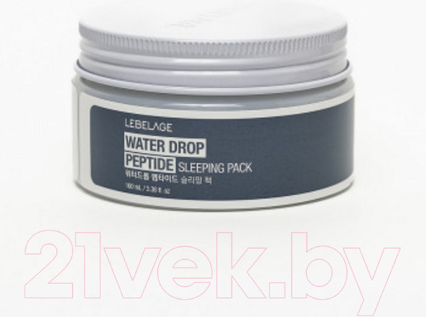 Изображение товара Маска для лица кремовая Lebelage Увлажняющая ночная аква с пептидами (100мл)