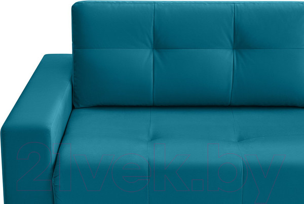 Изображение товара Диван угловой Mio Tesoro Манчестер 292 1.5ек-1.5ек-1.5пф (1102 аквамарин)