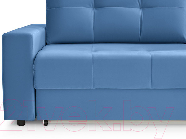 Изображение товара Диван угловой Mio Tesoro Манчестер 292 1.5ек-1.5ек-1.5пф (840 синий)