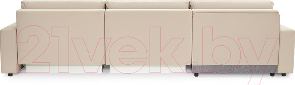 Изображение товара Диван угловой Mio Tesoro Манчестер 292 1.5ек-1.5ек-1.5пф (966 светло-бежевый)