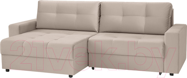 Изображение товара Диван угловой Mio Tesoro Манчестер 292 1.5ек-1.5пф (1101 бежевый)