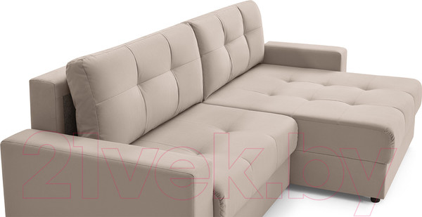 Изображение товара Диван угловой Mio Tesoro Манчестер 292 1.5ек-1.5пф (1101 бежевый)