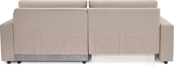 Изображение товара Диван угловой Mio Tesoro Манчестер 292 1.5ек-1.5пф (1101 бежевый)