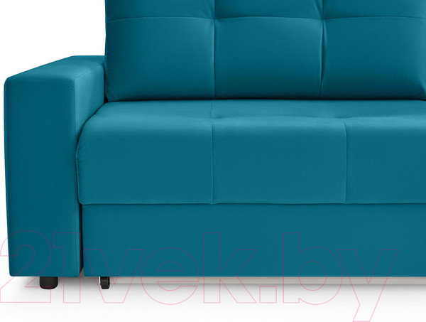 Изображение товара Диван угловой Mio Tesoro Манчестер 292 1.5ек-1.5пф (1102 аквамарин)