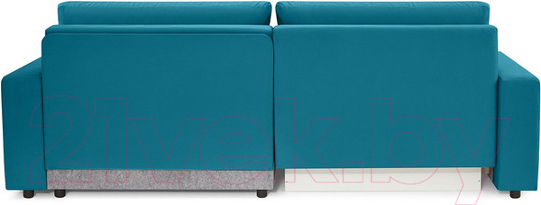 Изображение товара Диван угловой Mio Tesoro Манчестер 292 1.5ек-1.5пф (1102 аквамарин)