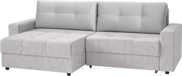 Изображение товара Диван угловой Mio Tesoro Манчестер 292 1.5ек-1.5пф (841 светло-серый)