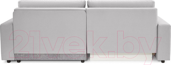 Изображение товара Диван угловой Mio Tesoro Манчестер 292 1.5ек-1.5пф (841 светло-серый)