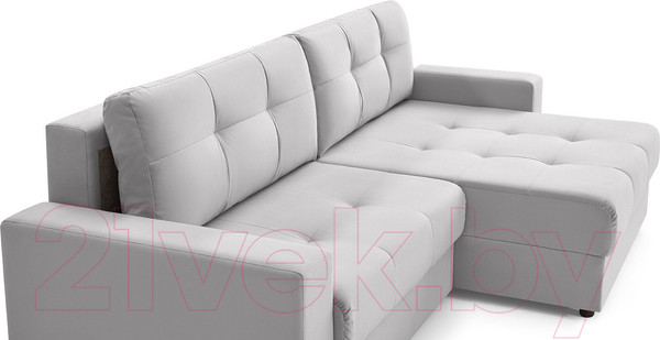 Изображение товара Диван угловой Mio Tesoro Манчестер 292 1.5ек-1.5пф (841 светло-серый)
