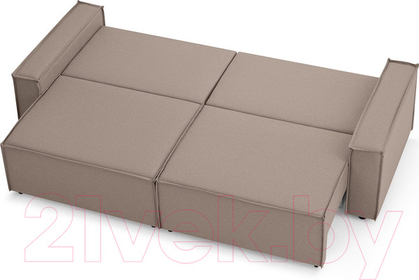 Изображение товара Диван Mio Tesoro Дюссельдорф 293 1.5ек-1.5ек (1176 Savanna Plus Mocca)