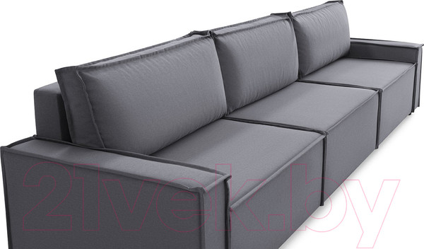 Изображение товара Диван Mio Tesoro Дюссельдорф 293 1.5ек-1.5ек-1.5ек (1173 Savanna Plus Grafit)