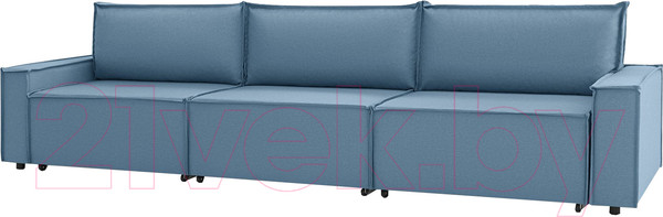 Изображение товара Диван Mio Tesoro Дюссельдорф 293 1.5ек-1.5ек-1.5ек (1175 Savanna Plus Blue)