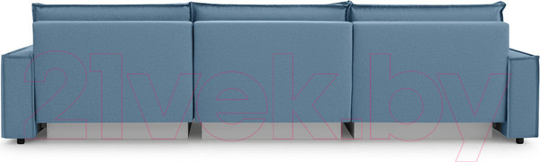 Изображение товара Диван Mio Tesoro Дюссельдорф 293 1.5ек-1.5ек-1.5ек (1175 Savanna Plus Blue)