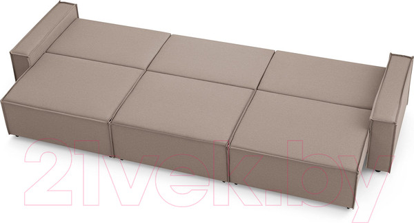 Изображение товара Диван Mio Tesoro Дюссельдорф 293 1.5ек-1.5ек-1.5ек (1176 Savanna Plus Mocca)