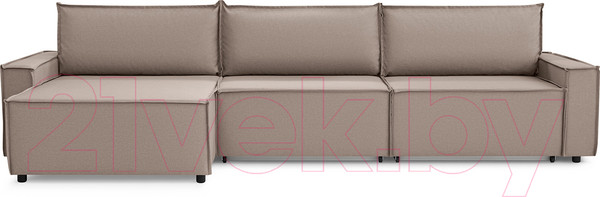 Изображение товара Диван угловой Mio Tesoro Дюссельдорф 293 1.5ек-1.5ек-1.5пф (1176 Savanna Plus Mocca)