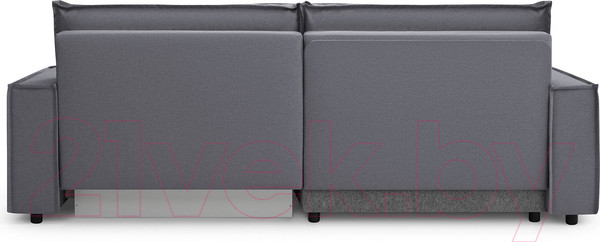 Изображение товара Диван угловой Mio Tesoro Дюссельдорф 293 1.5ек-1.5пф (1173 Savanna Plus Grafit)