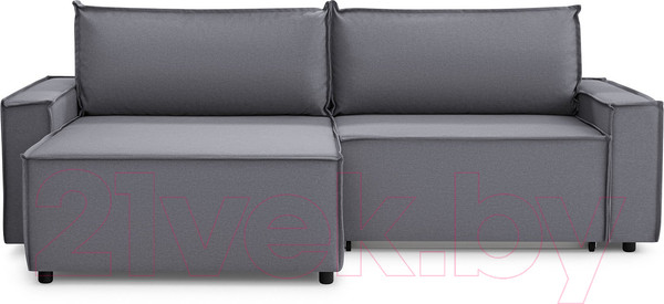 Изображение товара Диван угловой Mio Tesoro Дюссельдорф 293 1.5ек-1.5пф (1173 Savanna Plus Grafit)