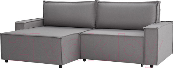 Изображение товара Диван угловой Mio Tesoro Дюссельдорф 293 1.5ек-1.5пф (1174 Savanna Plus Ash)