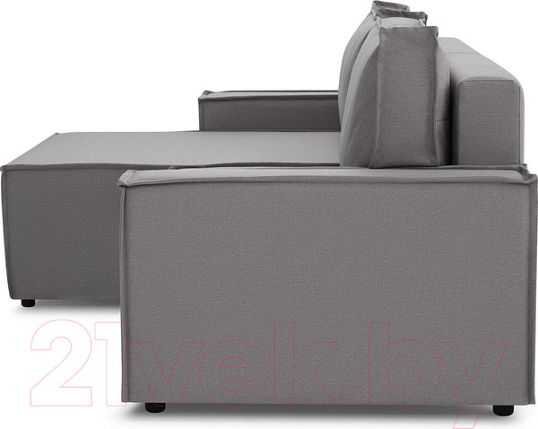 Изображение товара Диван угловой Mio Tesoro Дюссельдорф 293 1.5ек-1.5пф (1174 Savanna Plus Ash)