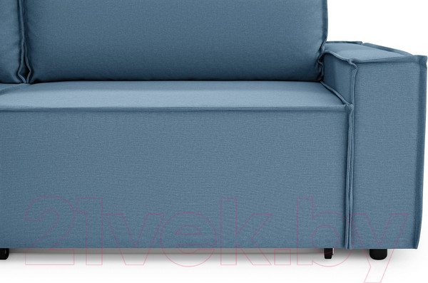 Изображение товара Диван угловой Mio Tesoro Дюссельдорф 293 1.5ек-1.5пф (1175 Savanna Plus Blue)