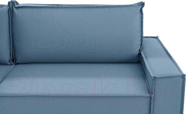Изображение товара Диван угловой Mio Tesoro Дюссельдорф 293 1.5ек-1.5пф (1175 Savanna Plus Blue)