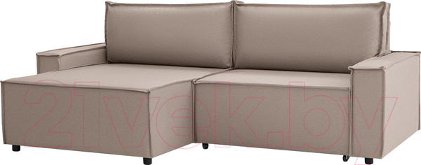 Изображение товара Диван угловой Mio Tesoro Дюссельдорф 293 1.5ек-1.5пф (1176 Savanna Plus Mocca)