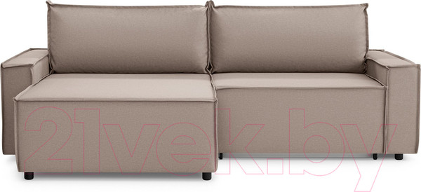 Изображение товара Диван угловой Mio Tesoro Дюссельдорф 293 1.5ек-1.5пф (1176 Savanna Plus Mocca)