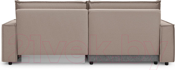 Изображение товара Диван угловой Mio Tesoro Дюссельдорф 293 1.5ек-1.5пф (1176 Savanna Plus Mocca)